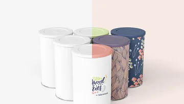 Tin Canister Mockup Set