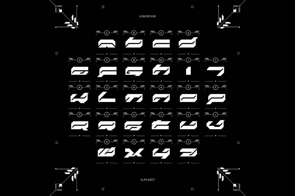 NCL REKRON — Y2K Futuristic Font
