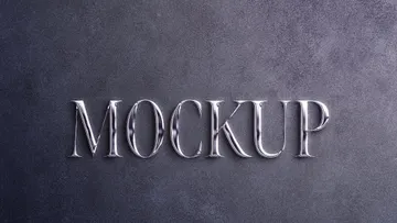 Quick Silver Logo Mockup