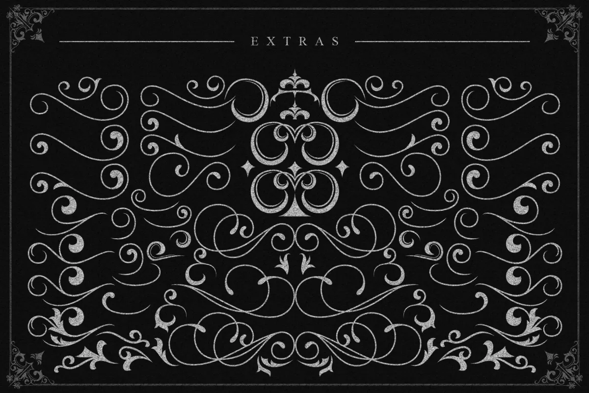 Avertastevia - Victorian Blackletter Font