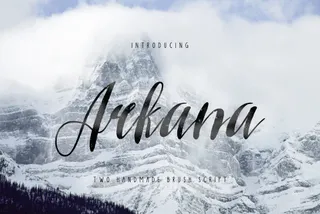 Arkana Script Vintage Font