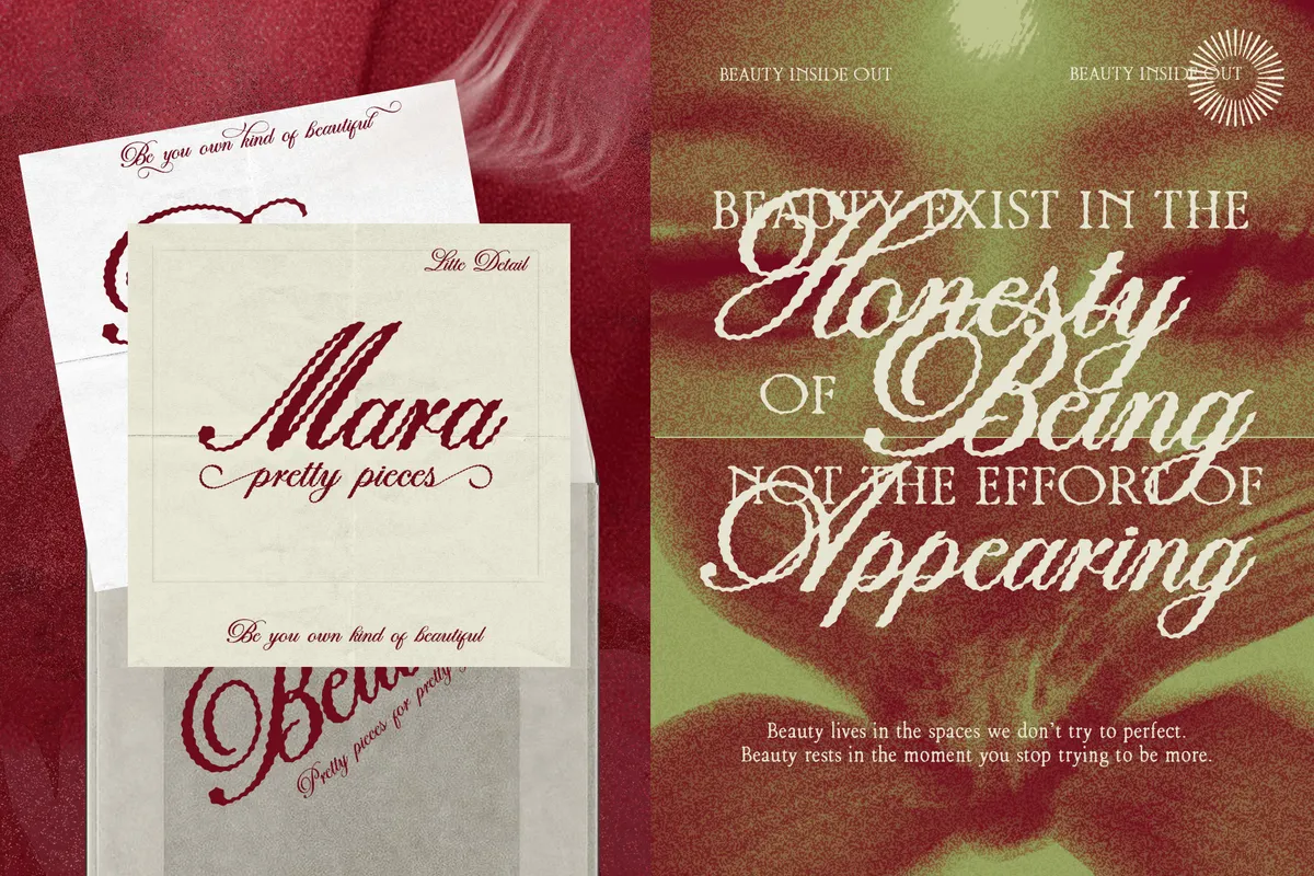 Buttery Puff - Endless Swash Script Font