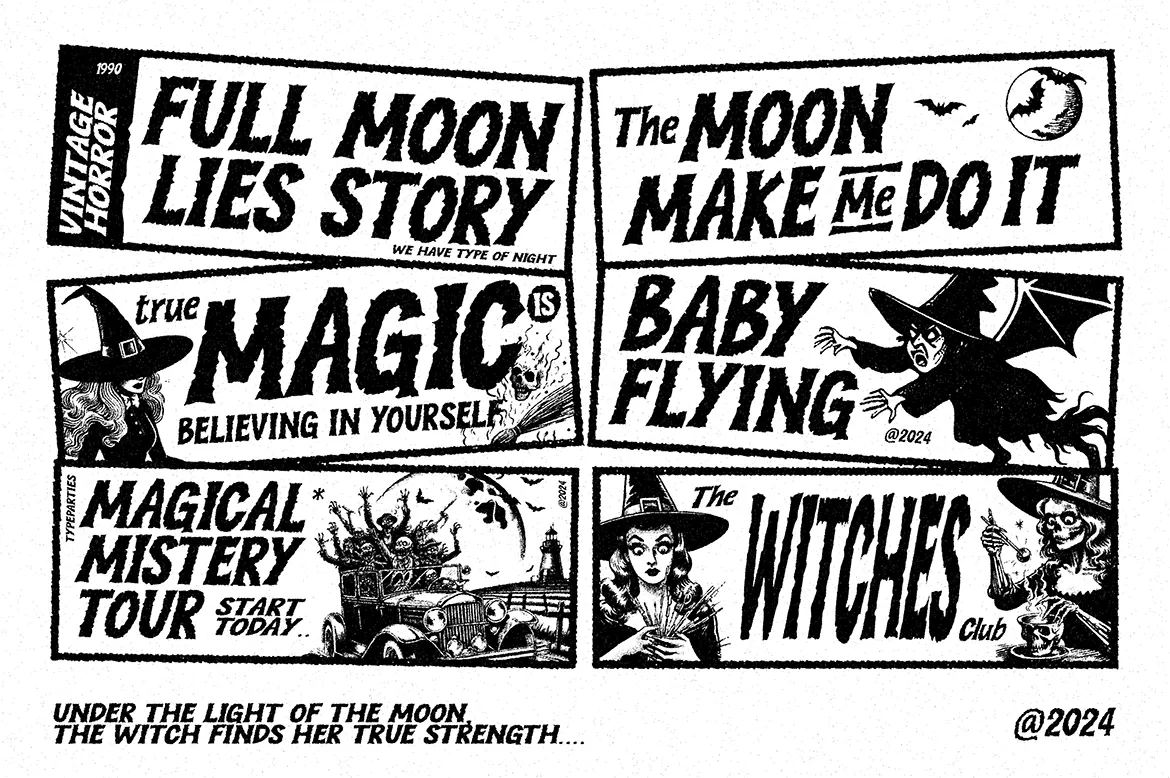 Bozzies – Horror Halloween Font