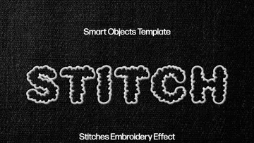Stitches Embroidery Effect