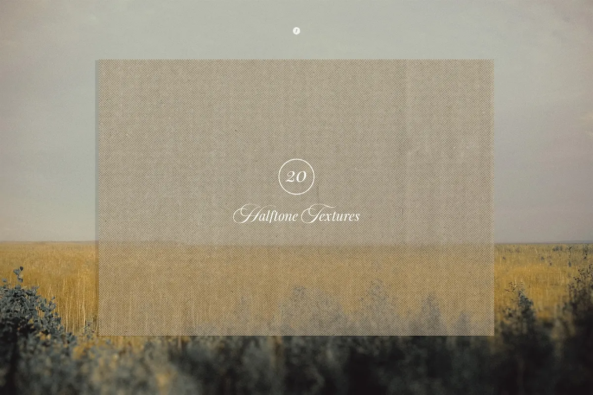 Transparent Halftone Paper Textures Collection