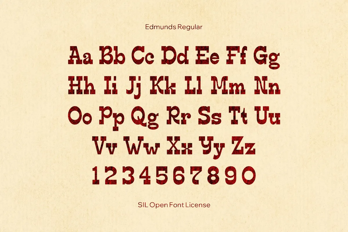 Edmunds Western Font Family