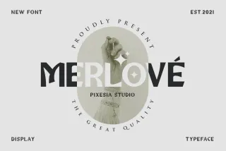 Merlove - Contemporary Display Font