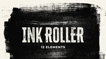 Ink Roller Strokes