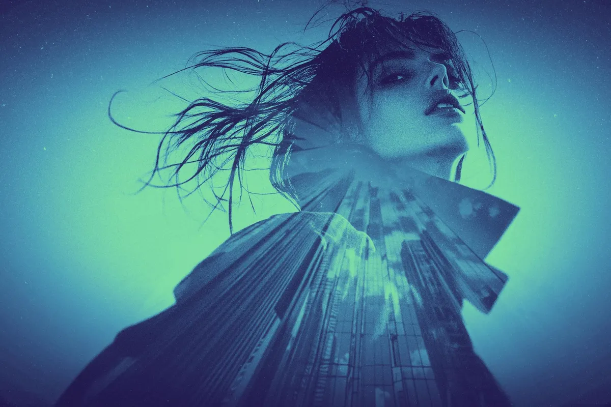 Duotone Double Exposure Effect