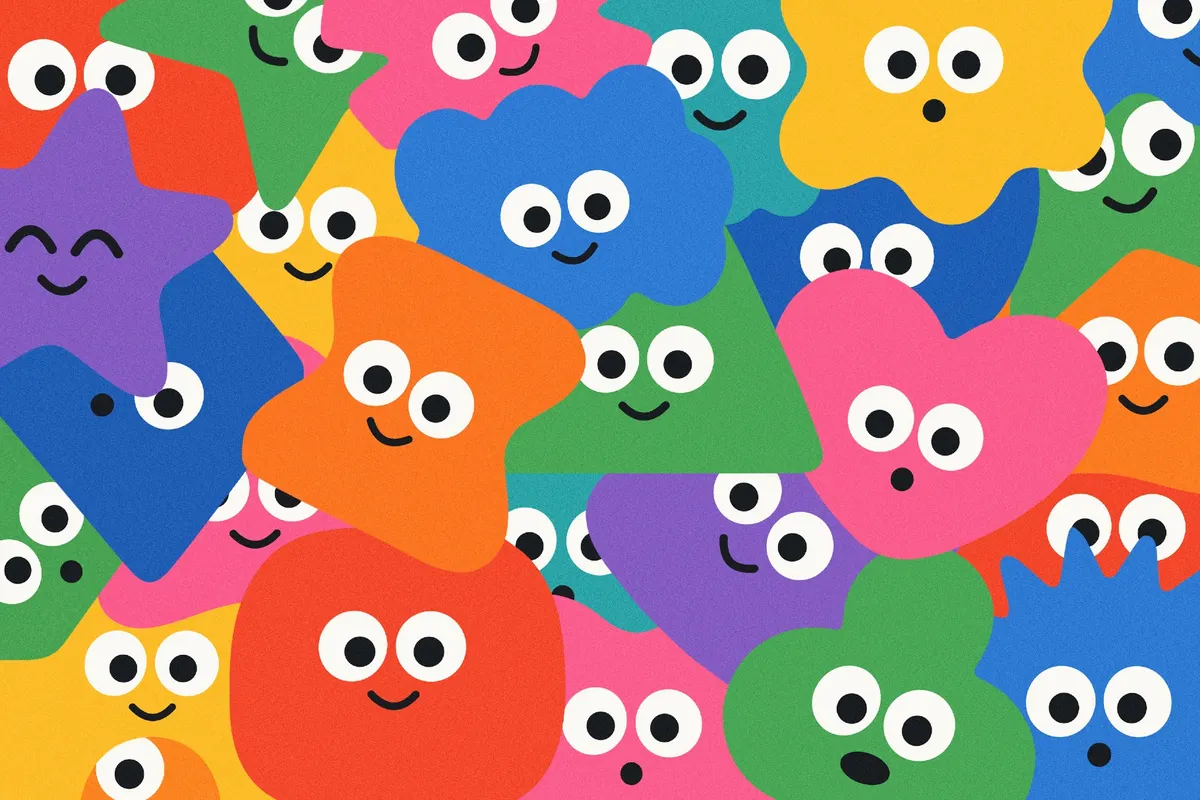 CUTE BLOB: Emotion Vector Shapes