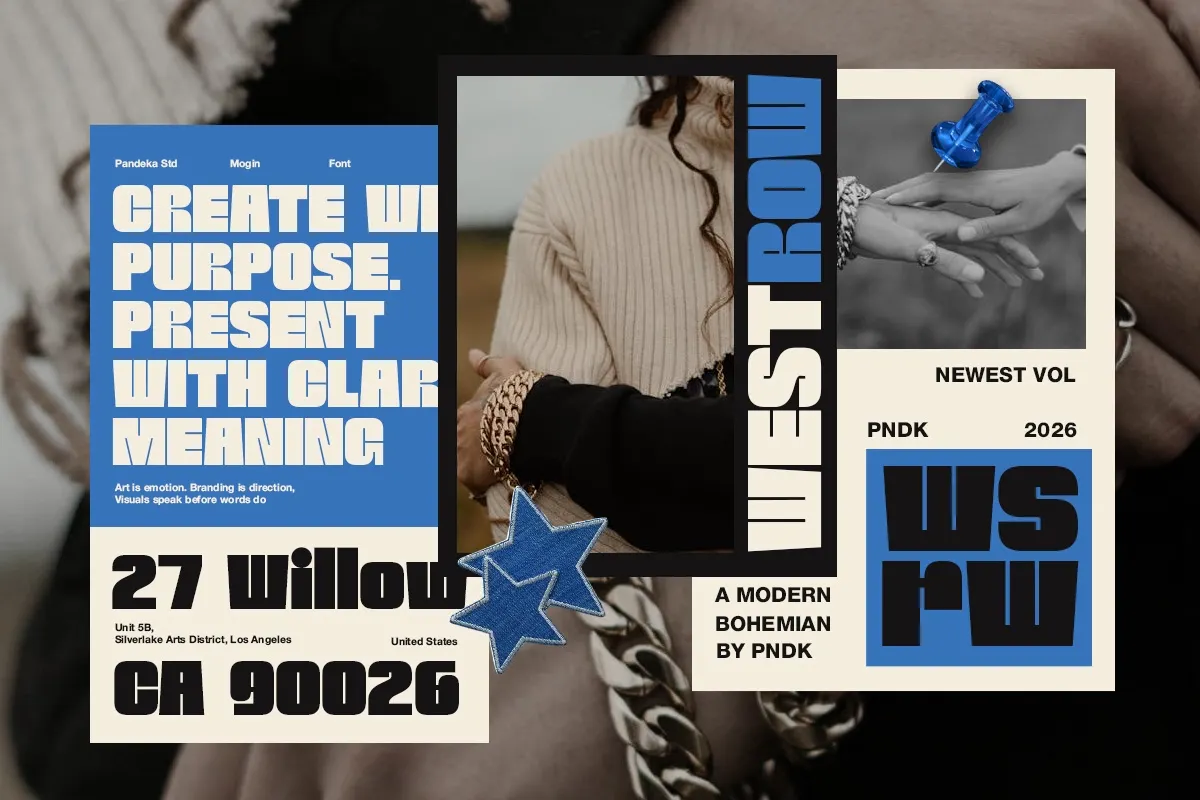 Mogin - Bold Extended Display Font