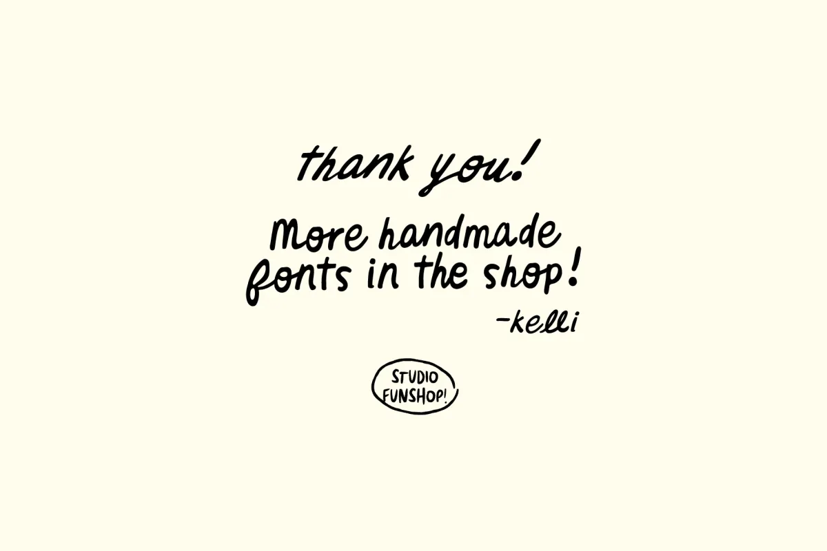 Organic Hand - Semi-Script Font