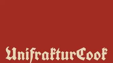 Unifraktur Cook - Free German Gothic Font