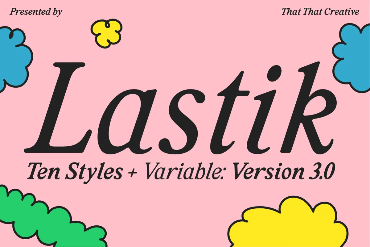Lastik - Retro Serif Font Family