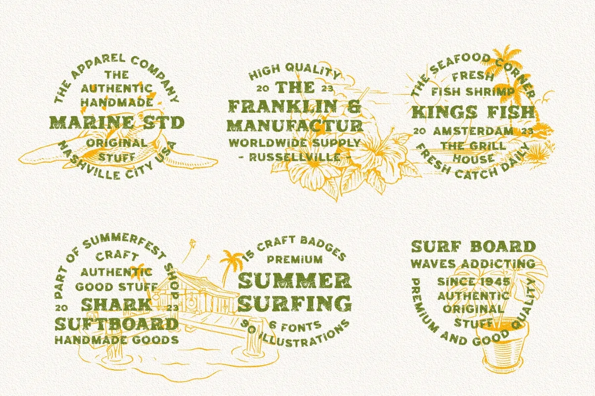 Summer Surfing - Display Font