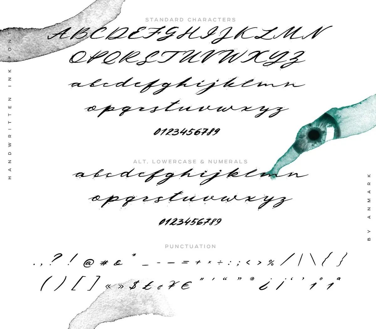 Deja-Vu — Handwritten Ink Font