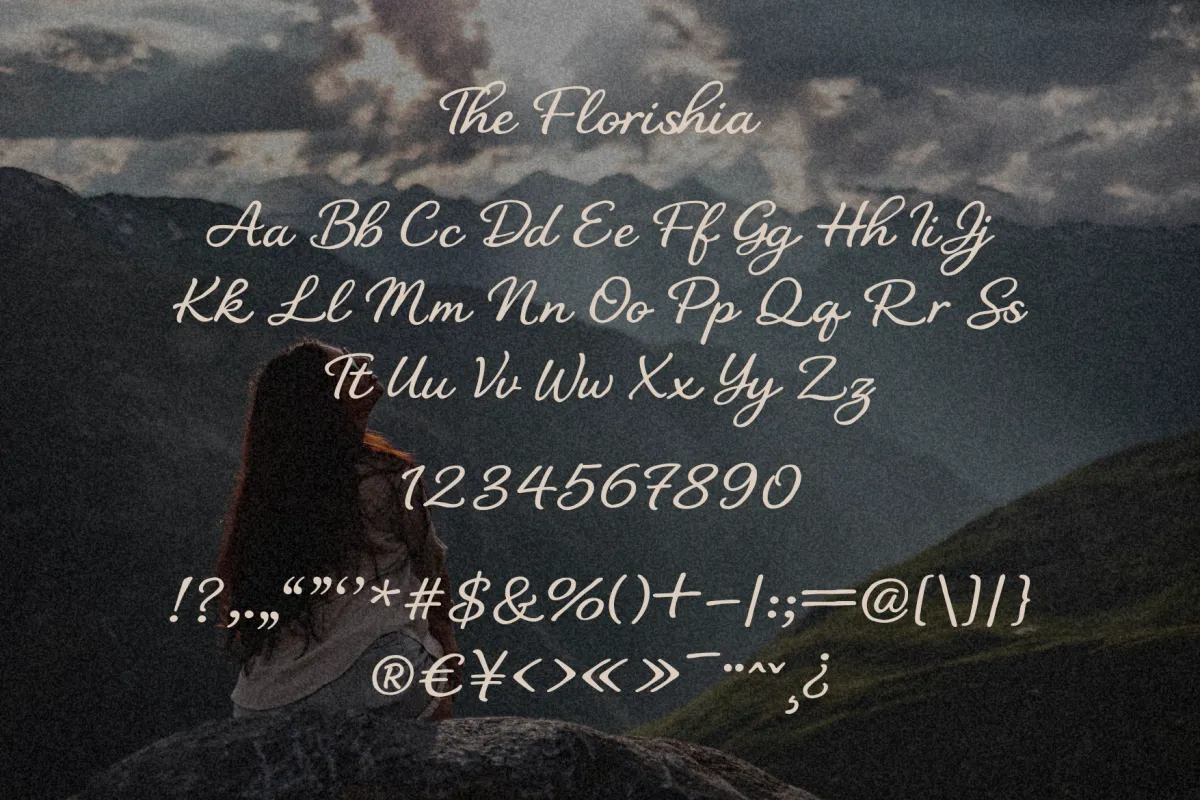 The Florishia – Romantic Handwritten Script