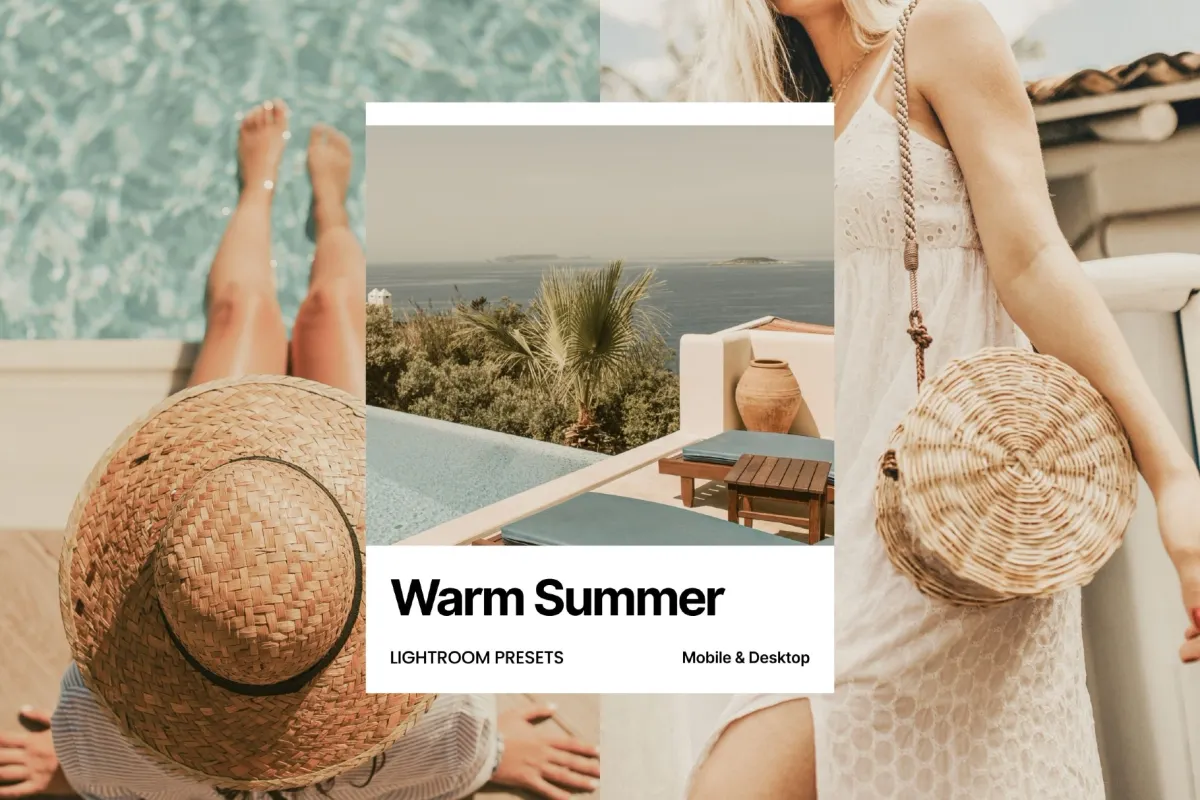 Warm Summer Look Lightroom Presets