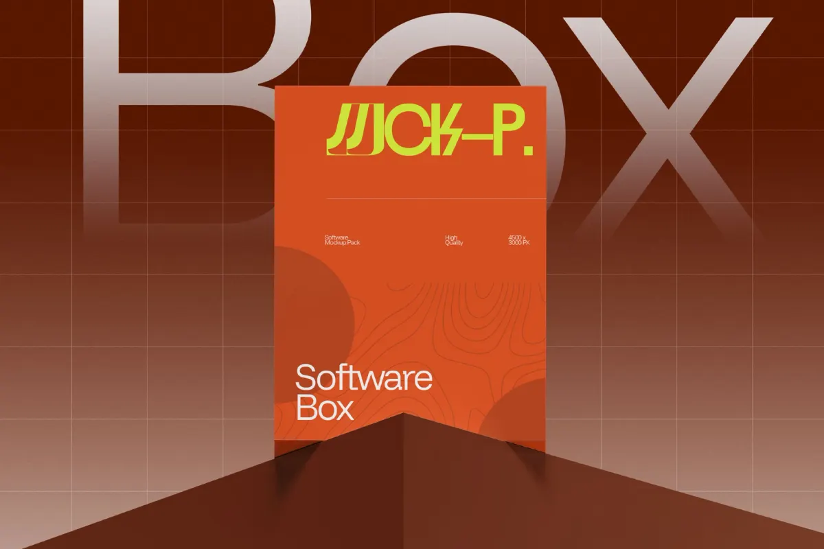 Software Box Mockup Pack