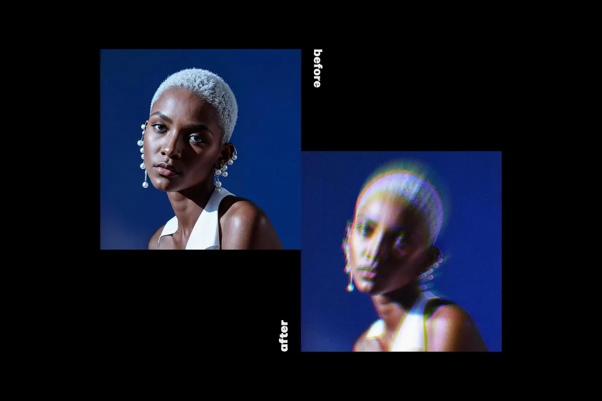 Soft Motion Blur Photo Effect