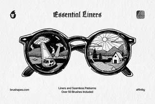 Essential Liner Affinity Designer Brushes