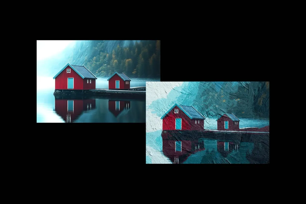 Oil Paint Photo Effect