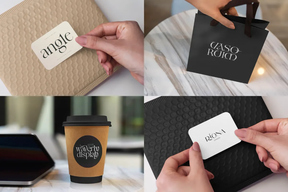 Sticker Mockups Pack