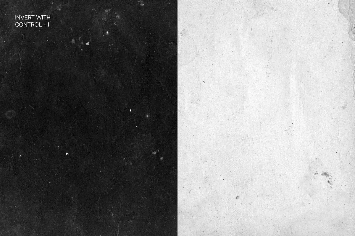 Authentic Black Paper Overlay Textures