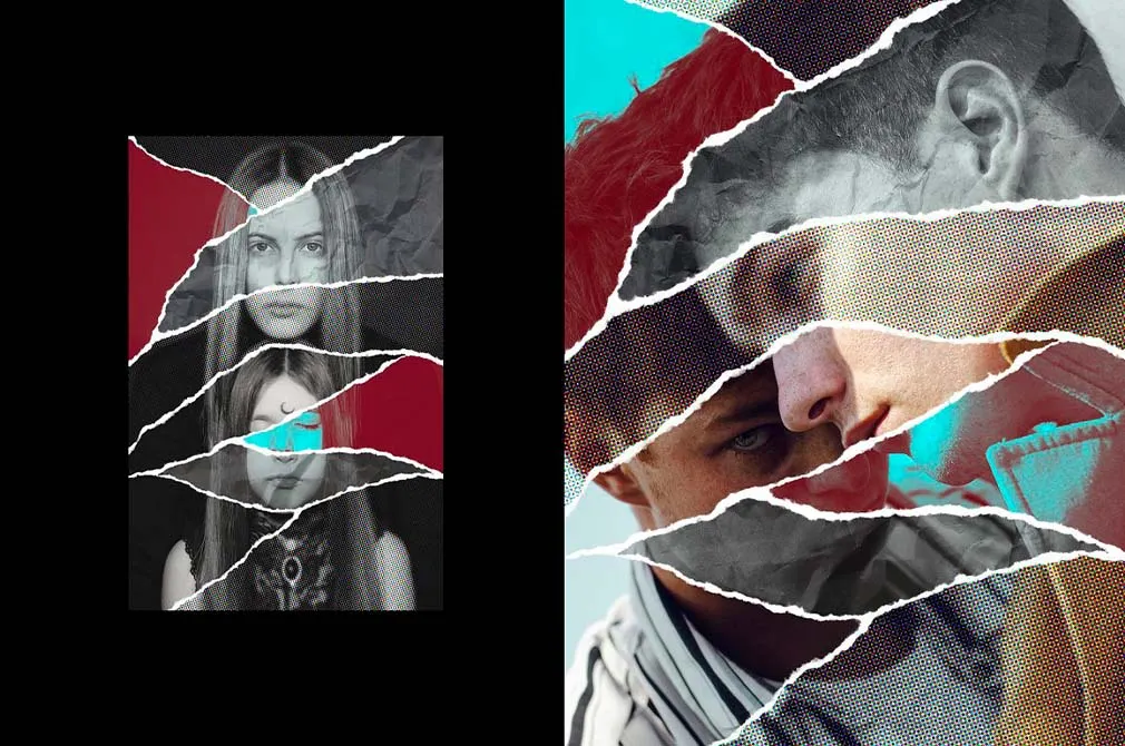 Torn & Ripped Paper Photo Effect Vol.2