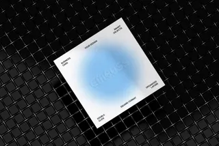 60×60mm Business Card Mockup