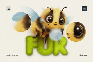 Fur Illustrator Brushes
