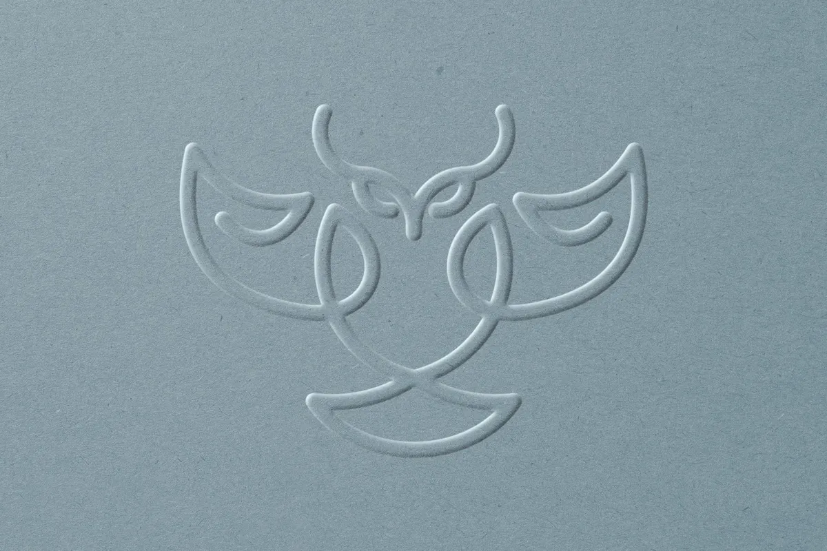 Embossing & Debossing Logo Mockup