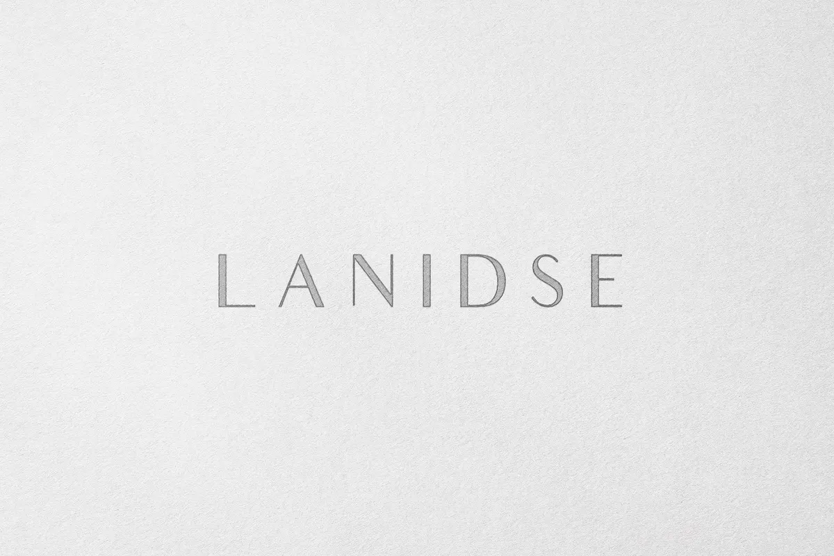 Blueprint-Style Logo Mockup