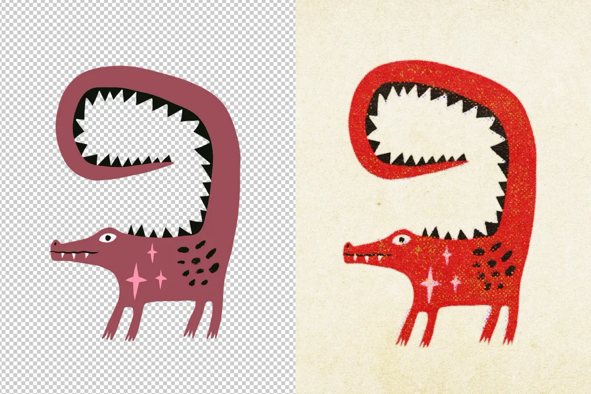 Paper Printing Effect