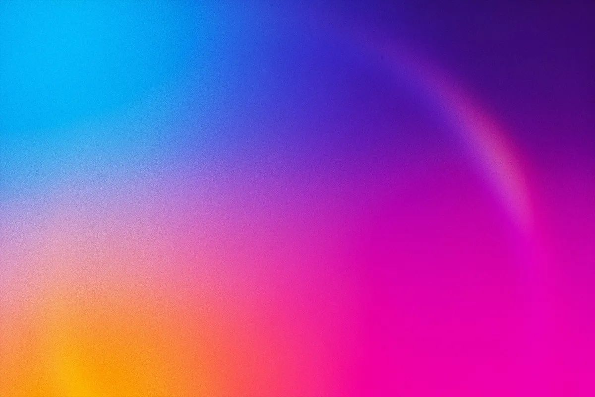 Soft Neon Fractal Gradient Textures