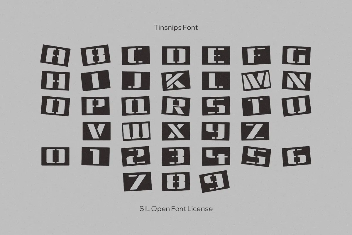 Tinsnips Font