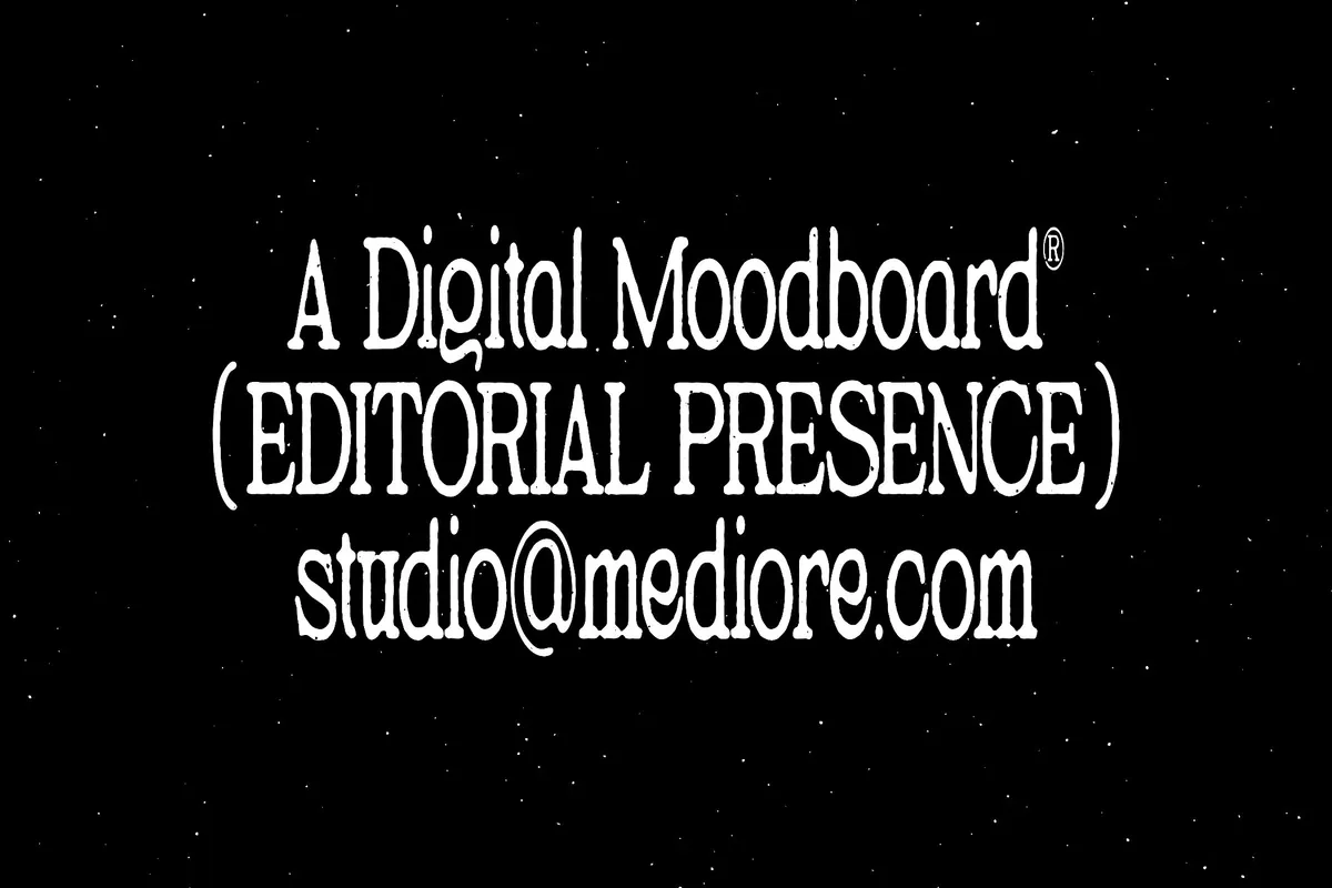 Mediore - Retro Editorial Serif