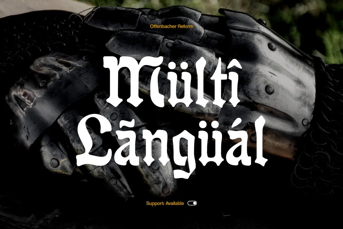 Offenbacher Reform Gothic Font