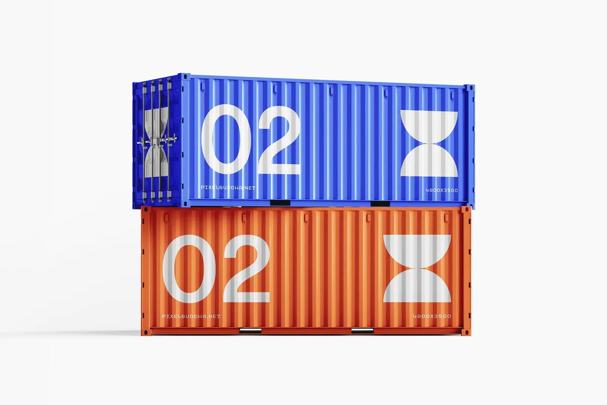 Cargo: Shipping Container Mockups