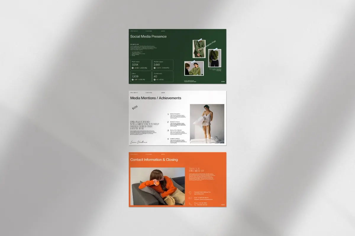 Epika Social Media Kit Presentation