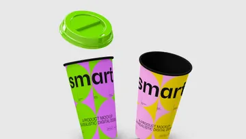 BRIGHT Paper Packaging Mockup Vol.4