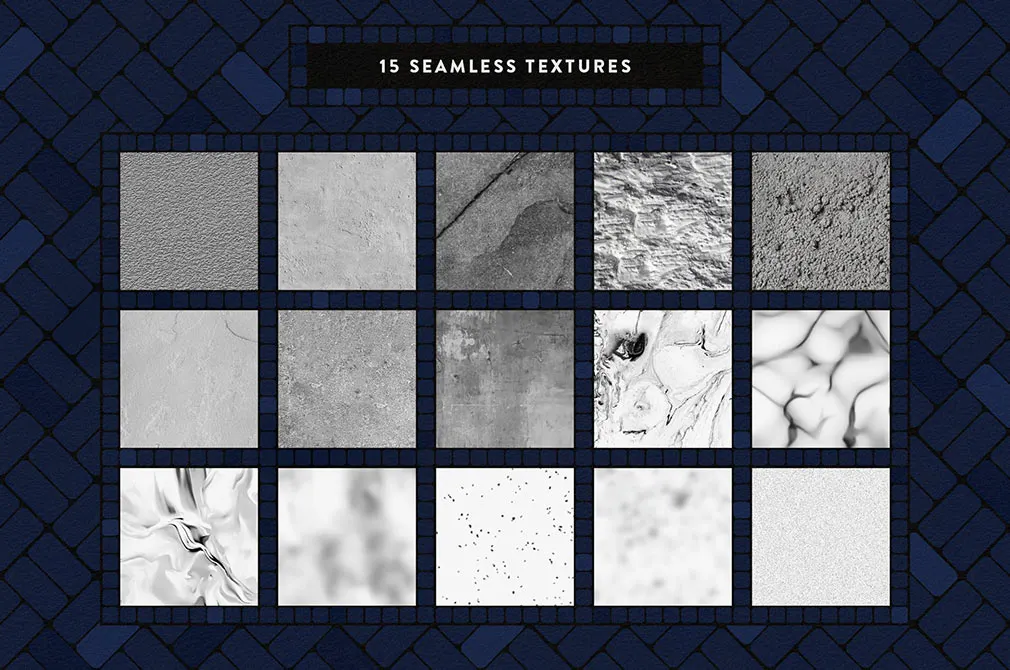 Mosaic Illustrator Brushes