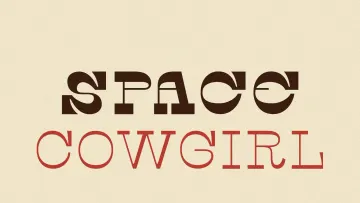 Space Cowgirl - Experimental Font Family