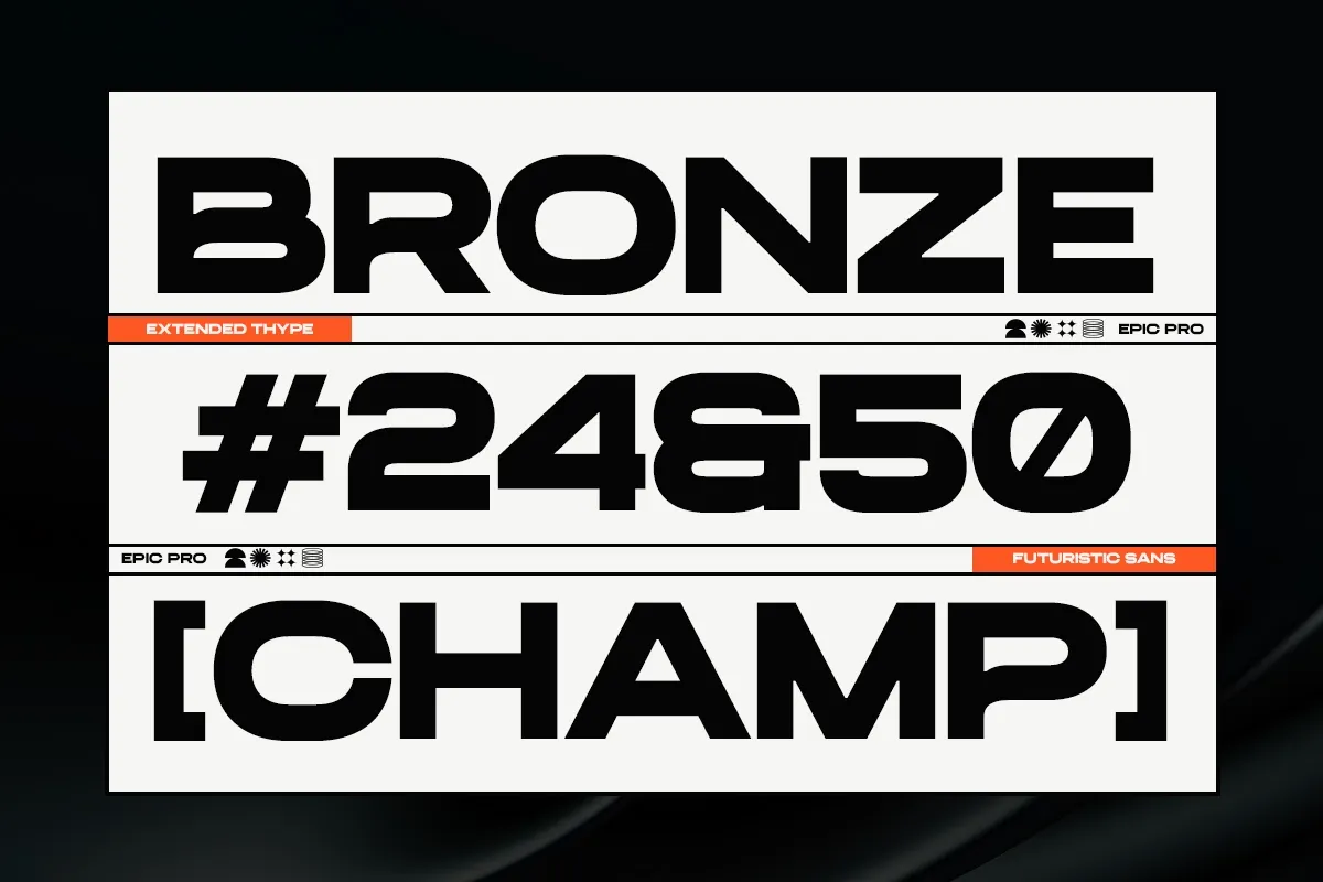 GC EPIC PRO - Future Extended Sans