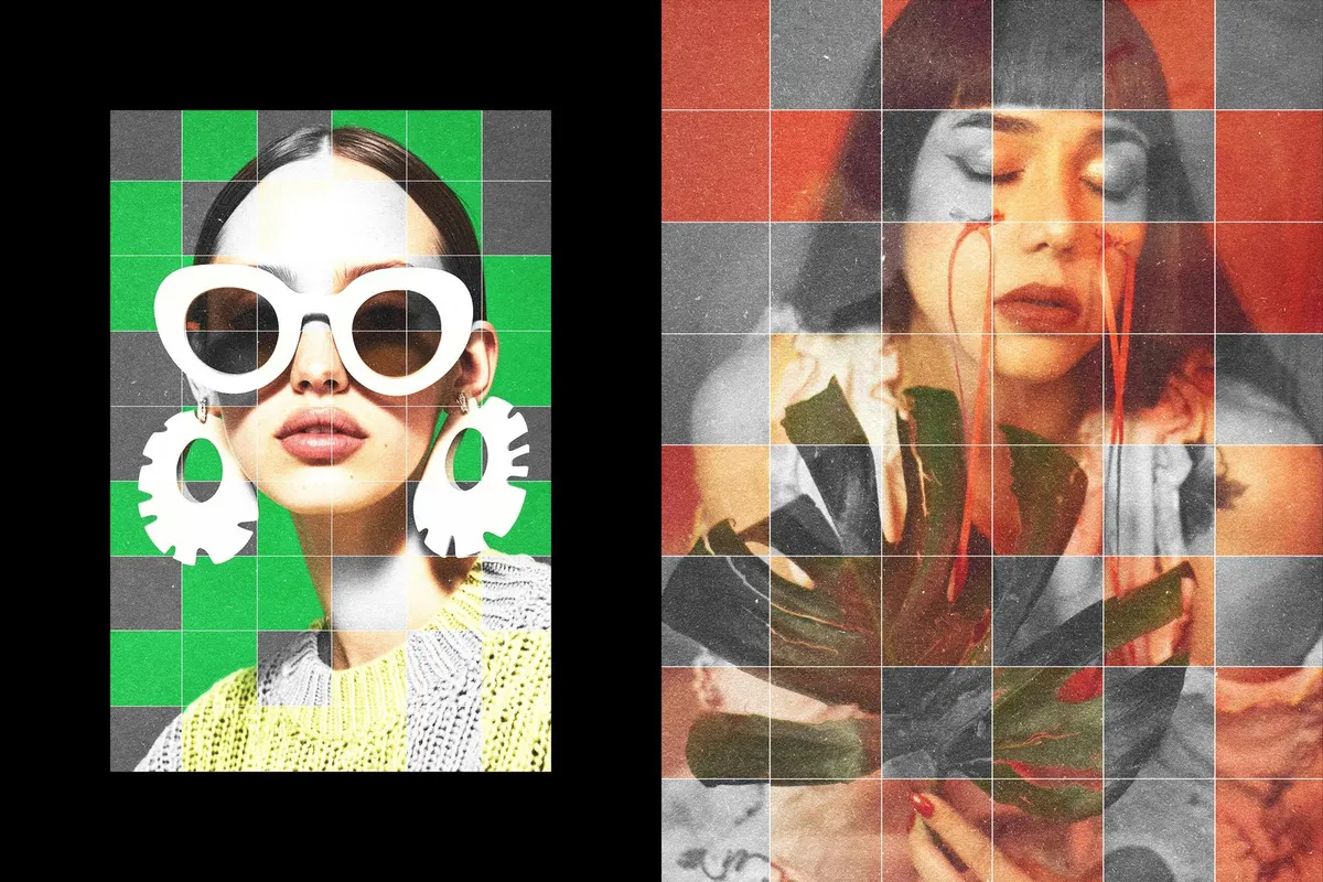 Fragment Photo Effect