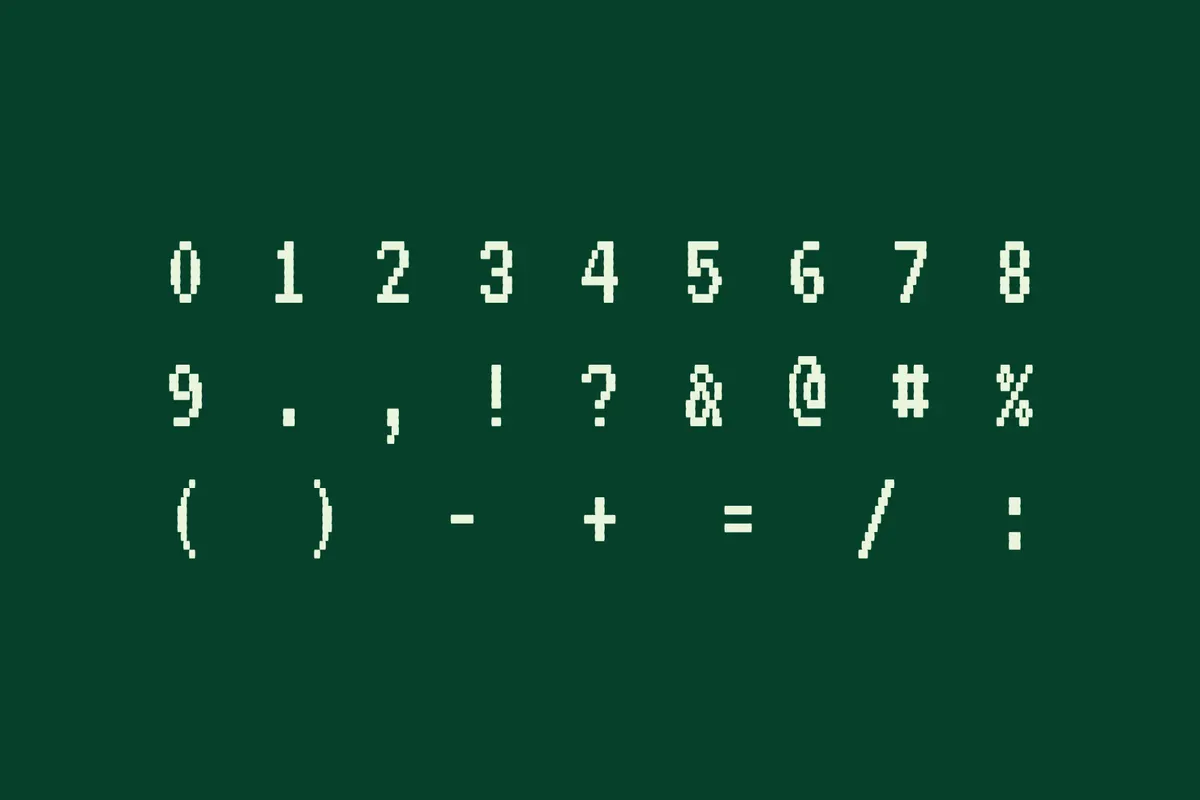 VT323 - 90s Computer Font