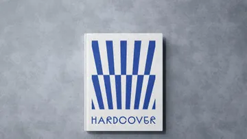 Hardback Book Cover Mockup