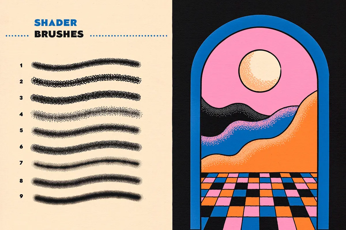 Illustrator Brushes Bundle