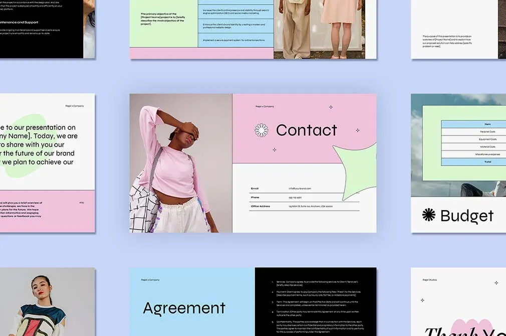 Regal Brand Proposal — Presentation Template