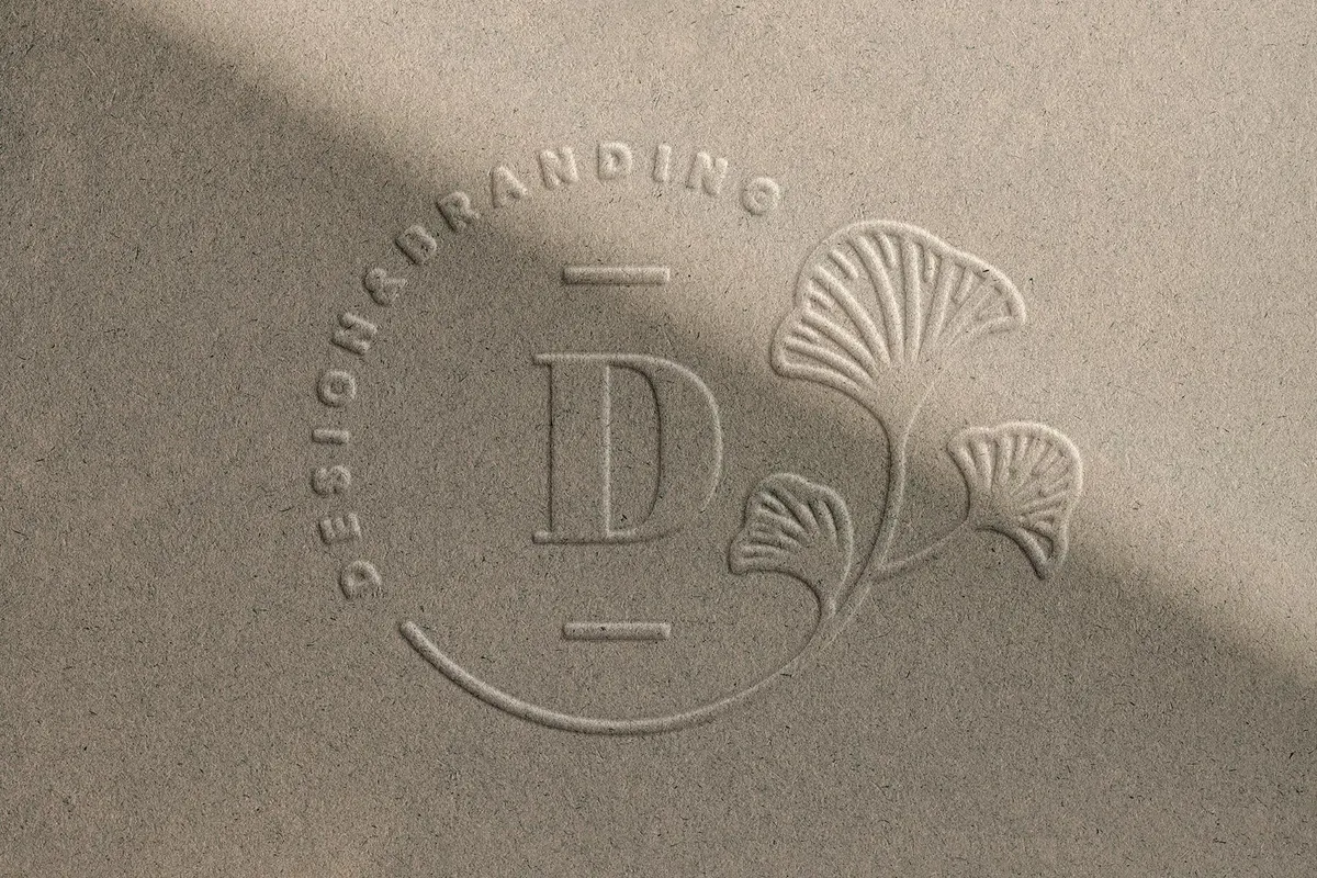 Embossed Paper Mockup